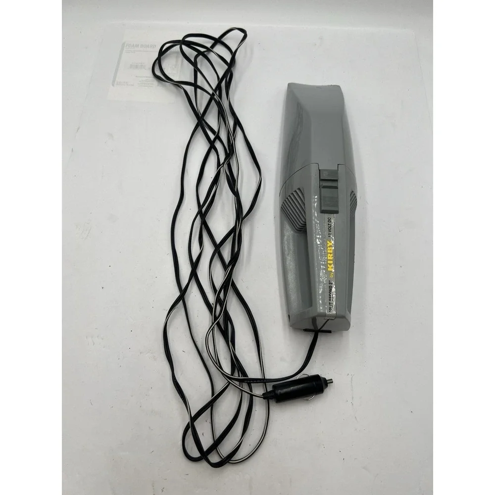 Kirby Split Second 2 Car Vacuum Model 2934 12V DC Tested Working Long Cord